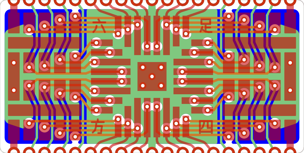 crown QFP32 0.8mm