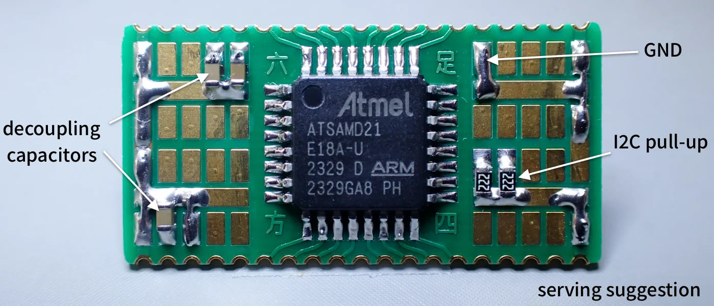 crown QFP32 0.8mm